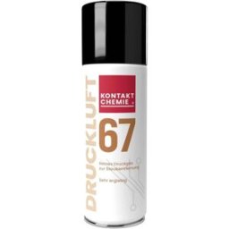 Kontakt Chemie 33163-AB DUST OFF 67 Spray à air comprimé non combustible 200 ml