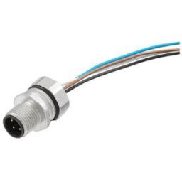Connecteur à équiper mâle M12 Weidmüller SAIE-M12S-4-0.5U-FP-M16 1861160000 1 pc(s)
