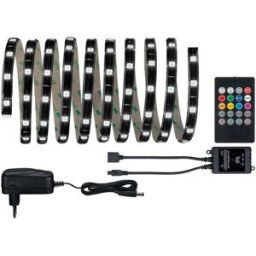 Paulmann Lights and Sound Comfort 70956 Ruban LED (Set complet) avec connecteur mâle 12 V 3 m RVB 1 pc(s)