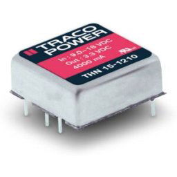 TracoPower THN 15-2411 Convertisseur CC/CC pour circuits imprimés 24 V/DC 5 V/DC 3 A 15 W Nbr. de sorties: 1 x Contenu 1 pc(s)