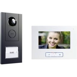 m-e modern-electronics VISTUS VD ALU-6710 A Interphone vidéo filaire anthracite