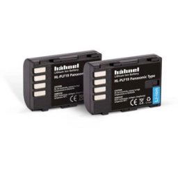 Hähnel Fototechnik HL-PLF19, 2er Batterie pour appareil photo Remplace laccu dorigine DMW-BLF19, DMW-BLF19E, DMW-BLF19PP 7.2 V 1970 mAh