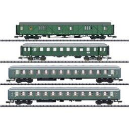 MiniTrix 18714 Lot de 4 voitures de voyageurs N du BEM