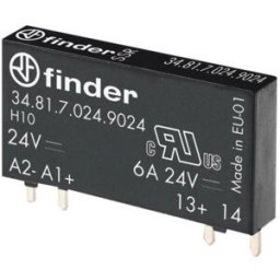 Finder Relais à semi-conducteurs 34.81.7.005.9024 Tension de contact (max.): 33 V/DC à commutation instantanée 1 pc(s)