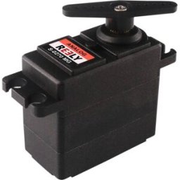 Reely Midi servomoteur analogique Matériau entraînement: métal Système de connecteur: JR