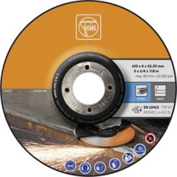 Fein 63703005010 Disque à ébarber à moyeu déporté Diamètre 125 mm Ø de perçage 22.23 mm 10 pc(s)