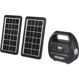 VOLTCRAFT VC-PS15000-Solar VC-14297675 Powerbank solaire Courant de charge cellule solaire 0.51 A 3 W 15000 mAh