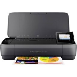 Imprimante multifonction HP OfficeJet 250 All-in-One A4 imprimante, scanner, photocopieur Fonctionnement sur batterie, Wi-Fi, chargeur automatique de documents