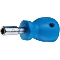 Gedore 670 K Tournevis porte-embouts 1/4 (6.3 mm) DIN 3126
