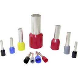 WKK Ce 002508D Embout simple dextrémité de câble 0.25 mm² partiellement isolé violet 500 pc(s)