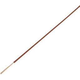 TRU COMPONENTS 1565609 Câble pour lautomobile FLRY-A 1 x 1 mm² marron 50 m