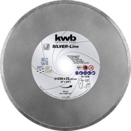 kwb 725870 Disque à tronçonner diamanté Diamètre 230 mm Ø de perçage 22.23 mm Carrelage, Céramique 1 pc(s)