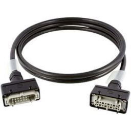 Contrik CKPE50-AHAH-M200 Câble Multicore Harting E16 noir