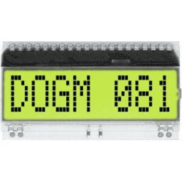 DISPLAY VISIONS Afficheur 7 segments jaune-vert 11.97 mm 3.3 V, 5 V Nombre de chiffres: 1