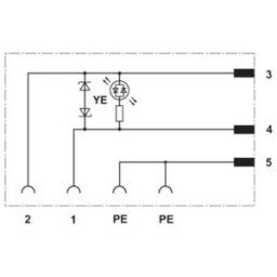 Connecteur de vanne SAC-3P-MR/A-1L-Z SCO 1458538 Phoenix Contact Contenu: 1 pc(s)