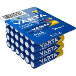 Varta LONGLIFE Power AAA Big Box 24 Pile LR3 (AAA) alcaline(s) 1.26 Ah 1.5 V 24 pc(s)