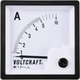 VOLTCRAFT AM-72X72/5A AM-72X72/5A Appareil de mesure encastrable analogique AM-72X72/5A 5 A Ferromagnétique