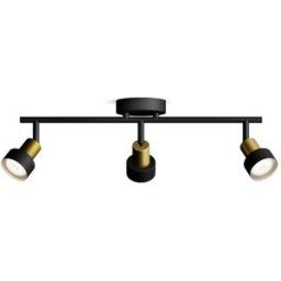 Philips Conduit 8720169299917 Spot de plafond GU10 noir, or
