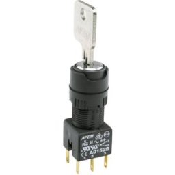 APEM A018223 A018223 Commutateur à clé 1 x 90 ° 1 pc(s)