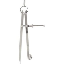 KS Tools 3000411 Compas droit Acier à outils