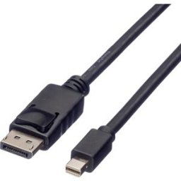 ROLINE Câble DisplayPort DP M - Mini DP M, noir, 1 m