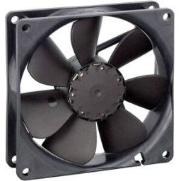 Ventilateur axial EBM Papst 3412 NG 9292506302 12 V/DC 82 m³/h (L x l x H) 25.4 x 92 x 92 mm 1 pc(s)