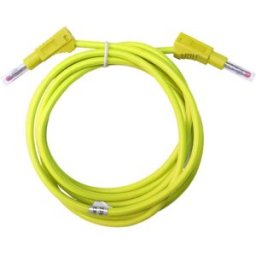 Mueller Electric BU-2323-10-79-4 Cordon de mesure banane mâle 4 mm banane mâle 4 mm 2 m jaune 1 pc(s)