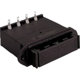 Bulgin BX0027 Support de pile 4x LR6 (AA) raccordement à souder (L x l x H) 95.3 x 61.2 x 26 mm