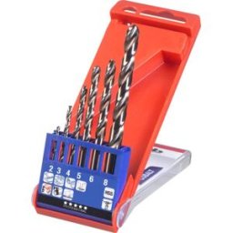 kwb 428040 HSS-Co Jeu de forets pour le métal 6 pièces 2 mm, 3 mm, 4 mm, 5 mm, 6 mm, 8 mm M35 DIN 338 tige cylindrique 1 pc(s)