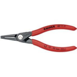 Knipex 48 11 J1 SB Pince pour circlips Adapté pour (pinces pour circlips) circlips intérieurs 12-25 mm Forme de la panne (détails) droite