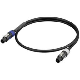 Neutrik 1036414 alimentation Câble de raccordement noir 1 m