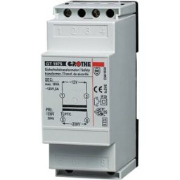 Grothe 14101 Transformateur de sonnette 12 V/AC 1.5 A