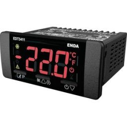 Enda EDT3411-230-08 Régulateur de température NTC -60 à +150 °C Relais 8 A (l x H) 77 mm x 35 mm