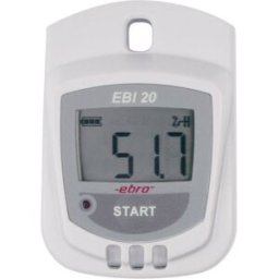 Enregistreur de données multifonction ebro 1601-0044-Z EBI 20-TH1 Valeur de mesure humidité de lair, température -30 à +70 °C 0 à 100 % HR