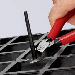 Pince coupante latérale pour plastique sans facette Knipex 72 01 140 140 mm 1 pc(s)
