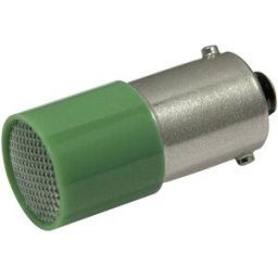 CML 18824121 Voyant de signalisation LED vert BA9S 110 V/DC, 110 V/AC 1.6 lm