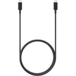 Samsung de téléphone portable Cordon [1x USB-C® mâle - 1x USB-C® mâle] 1.8 m USB-C® Avec fonction de rechargement rapide
