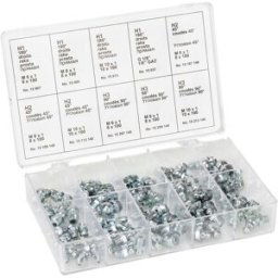 Pressol Boîte dassortiment de graisseurs, 70 pièces 1 pc(s)