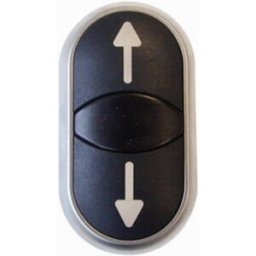 Bouton-poussoir à double touche Eaton M22-DDL-S-X7/X7 216710 IP66 à rappel 1 pc(s)