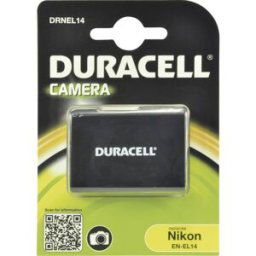 Duracell EN-EL14 Batterie pour appareil photo Remplace laccu dorigine EN-EL14 7.4 V 950 mAh