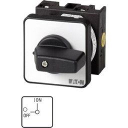 Eaton T0-2-1/E Commutateur à cames 20 A 1 x 90 ° gris, noir 1 pc(s)