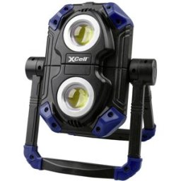 XCell 149480 Worklight Twin LED Lampe de travail à batterie 1100 lm
