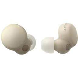 Sony LinkBuds S Oreillette Bluetooth Stereo taupe Audio haute résolution, Suppression du bruit du microphone, Noise Cancelling micro-casque, boîtier de charge,
