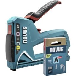 Novus Tools J-29 030-0460 Agrafeuse manuelle pour type dagrafe Type 53F, Type 53, Type 37, Type 11 Longueur de lagrafe 6 - 14 mm