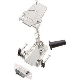 encitech D45ZF09-DMP-W-K 6355-8047-01 Kit embase SUB-D mâle 45 ° Nombre de pôles: 9 fût à souder 1 pc(s)