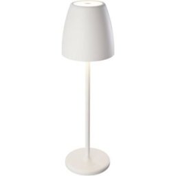 Megatron MT68051 TAVOLA Lampe de table à LED dextérieur 2 W blanc chaud blanc, antique