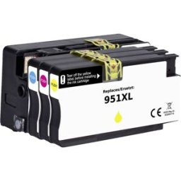Renkforce Encre remplace HP 950XL, 951XL, C2P43AE, CN045AE, CN046AE, CN047AE, CN048AE compatible pack bundle noir, cyan, magenta, jaune RF-5705448