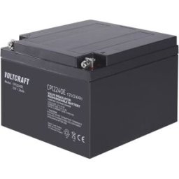 VOLTCRAFT CE12V/24Ah VC-12713980 Batterie au plomb 12 V 24 Ah plomb (AGM) (l x H x P) 166 x 125 x 175 mm raccord à vis M5 sans entretien