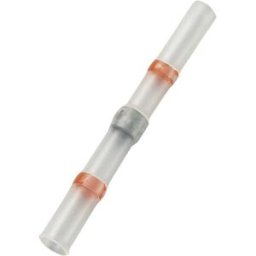 Manchon thermosoudable TRU COMPONENTS JFST-2-R/30S 736410 avec gaine thermorétractable 0.304 mm² 0.705 mm² entièrement isolé rouge 30 pc(s)