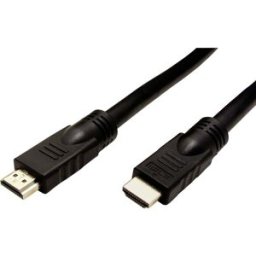 Câble de raccordement Roline HDMI Fiche mâle HDMI-A, Fiche mâle HDMI-A 10.00 m noir 14.01.3451 4K UHD, blindé, actif avec amplification du signal Câble HDMI